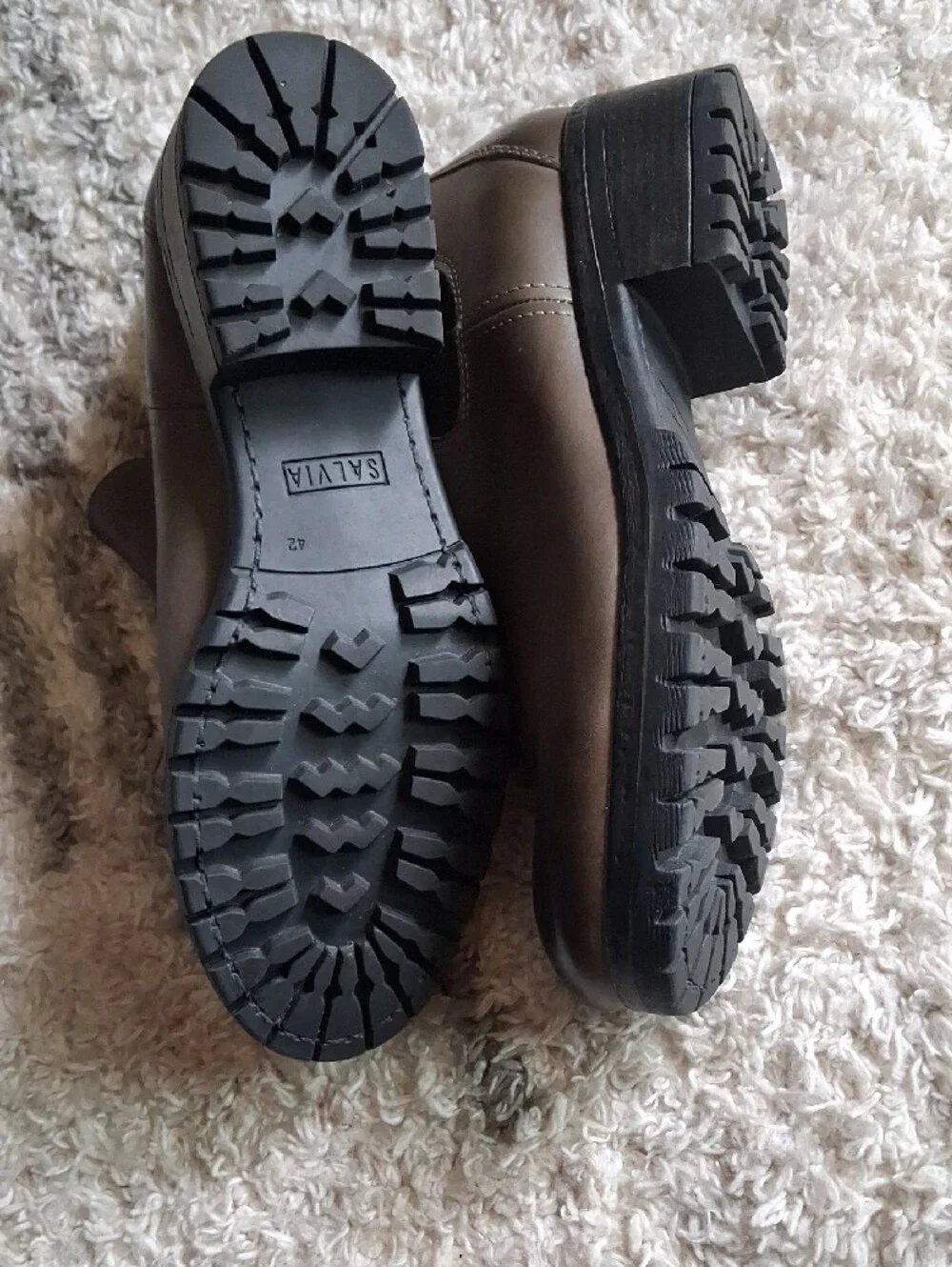 Salvia Slip-On Boots - Classic Casual Style 42